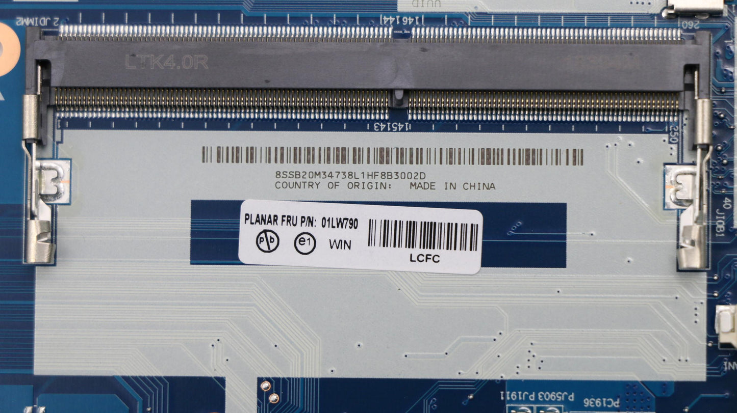 Lenovo System Board Planar Motherboar - 01LW790