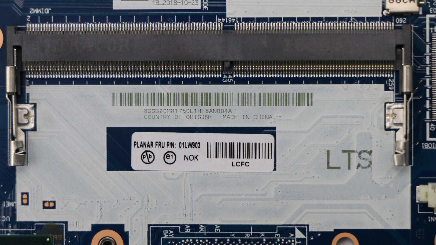 Lenovo I57200Uintel Hdnokytpmhw - 01LW903