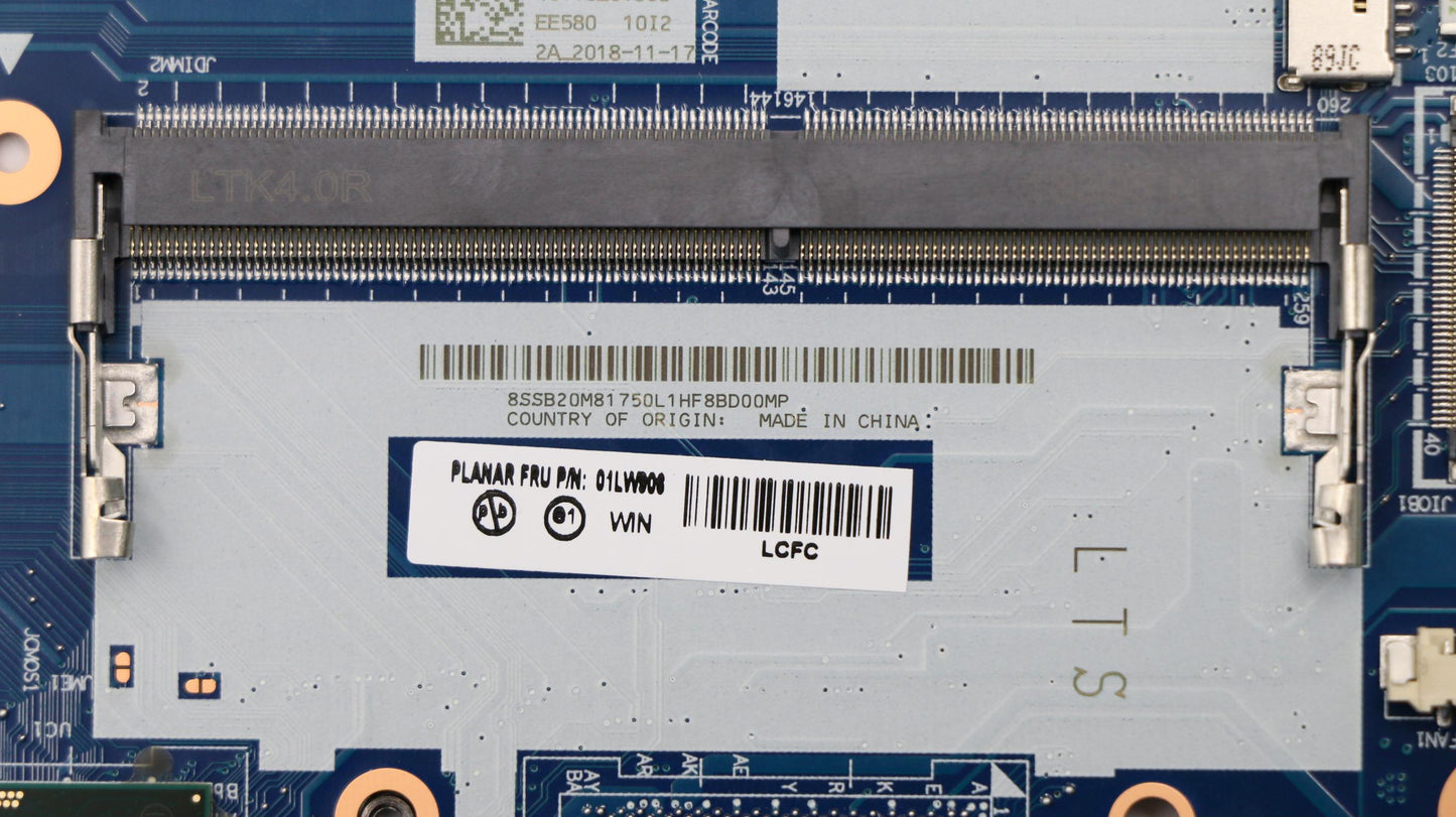 Lenovo I57200Uintel Hdwinntpmprc - 01LW906