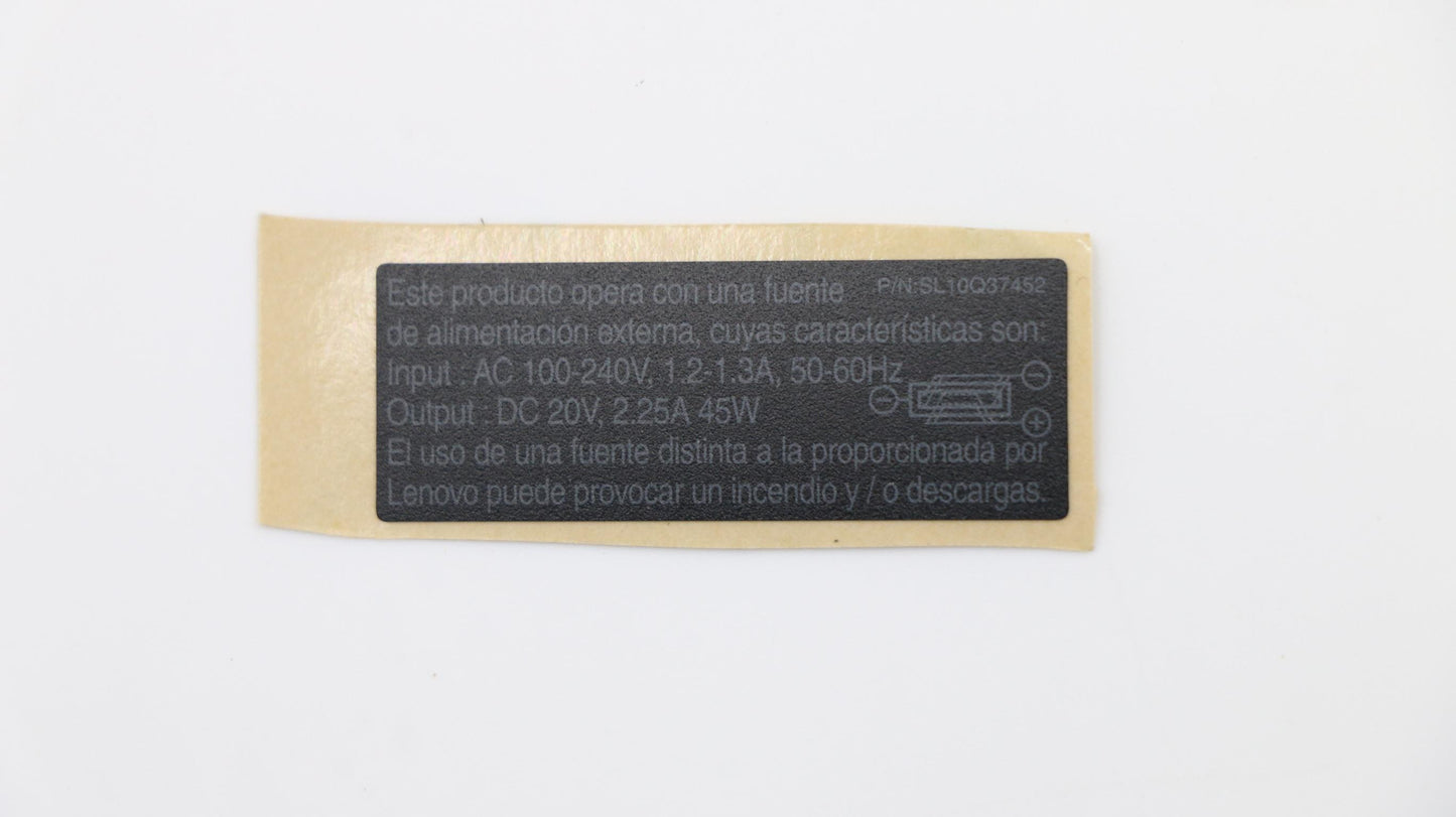 Lenovo Jinn Fru Geo Label Kit, Black - 01LW936