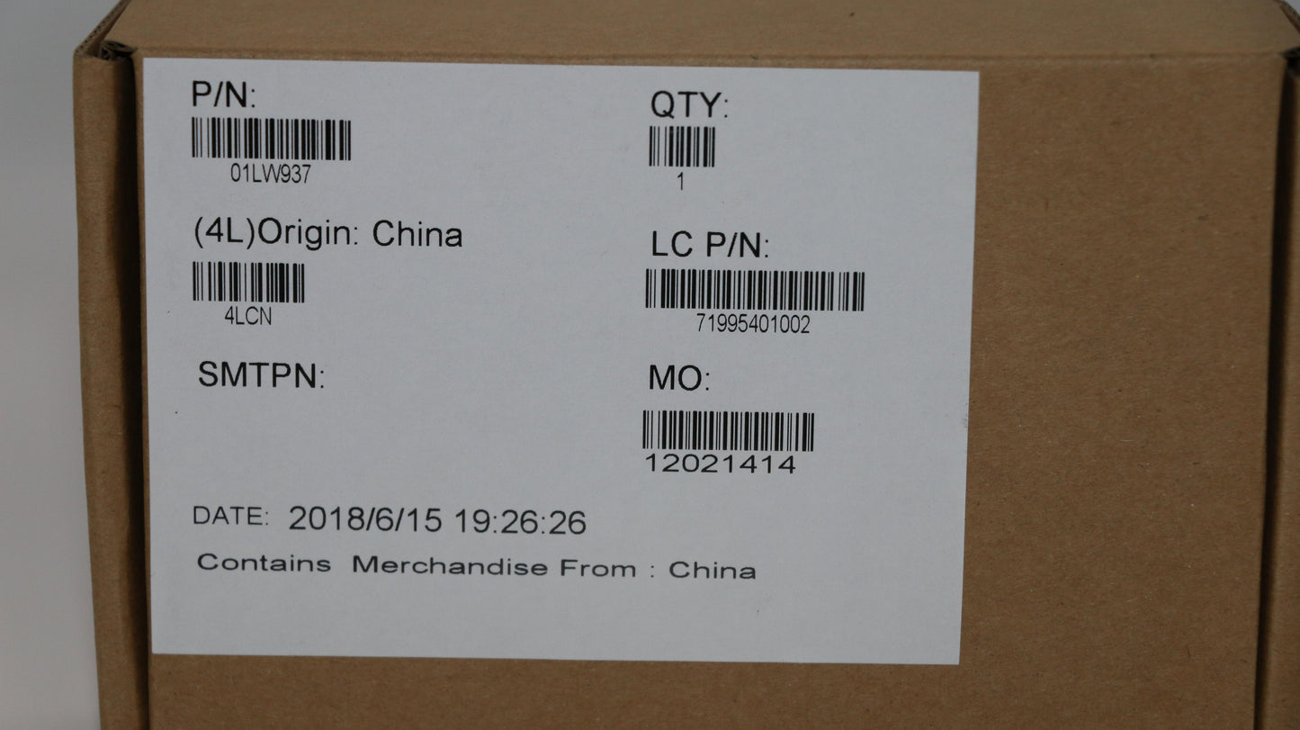 Lenovo Jinn Fru Geo Label Kit, Silver - 01LW937