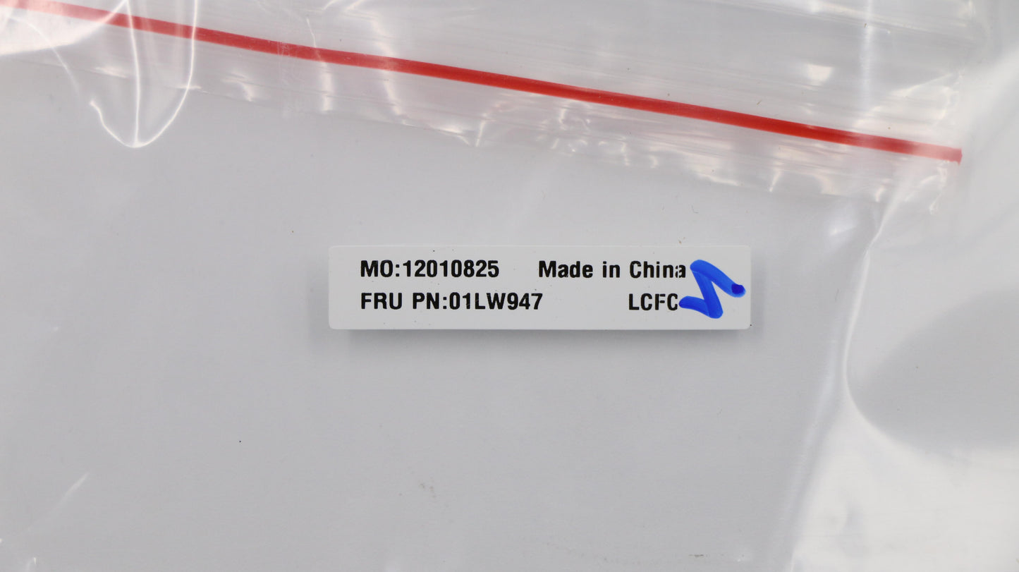 Lenovo Fru System Label Kit Black - 01LW947