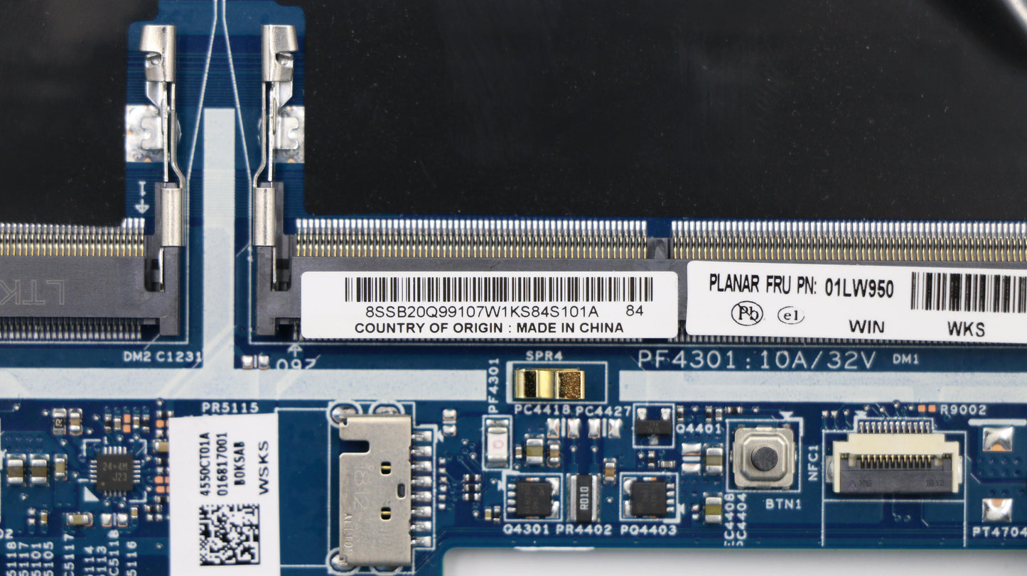 Lenovo Mb I37130U Hd620 Na Yt Win Yog - 01LW950