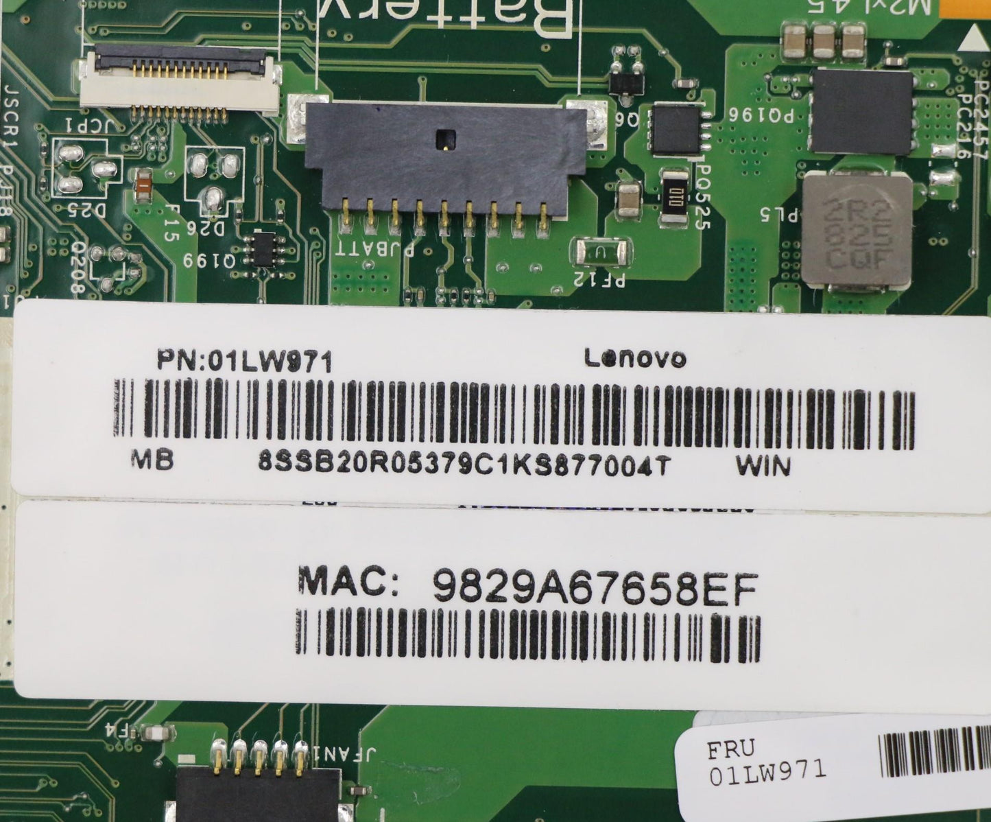 Lenovo System Board Planar Motherboar - 01LW971