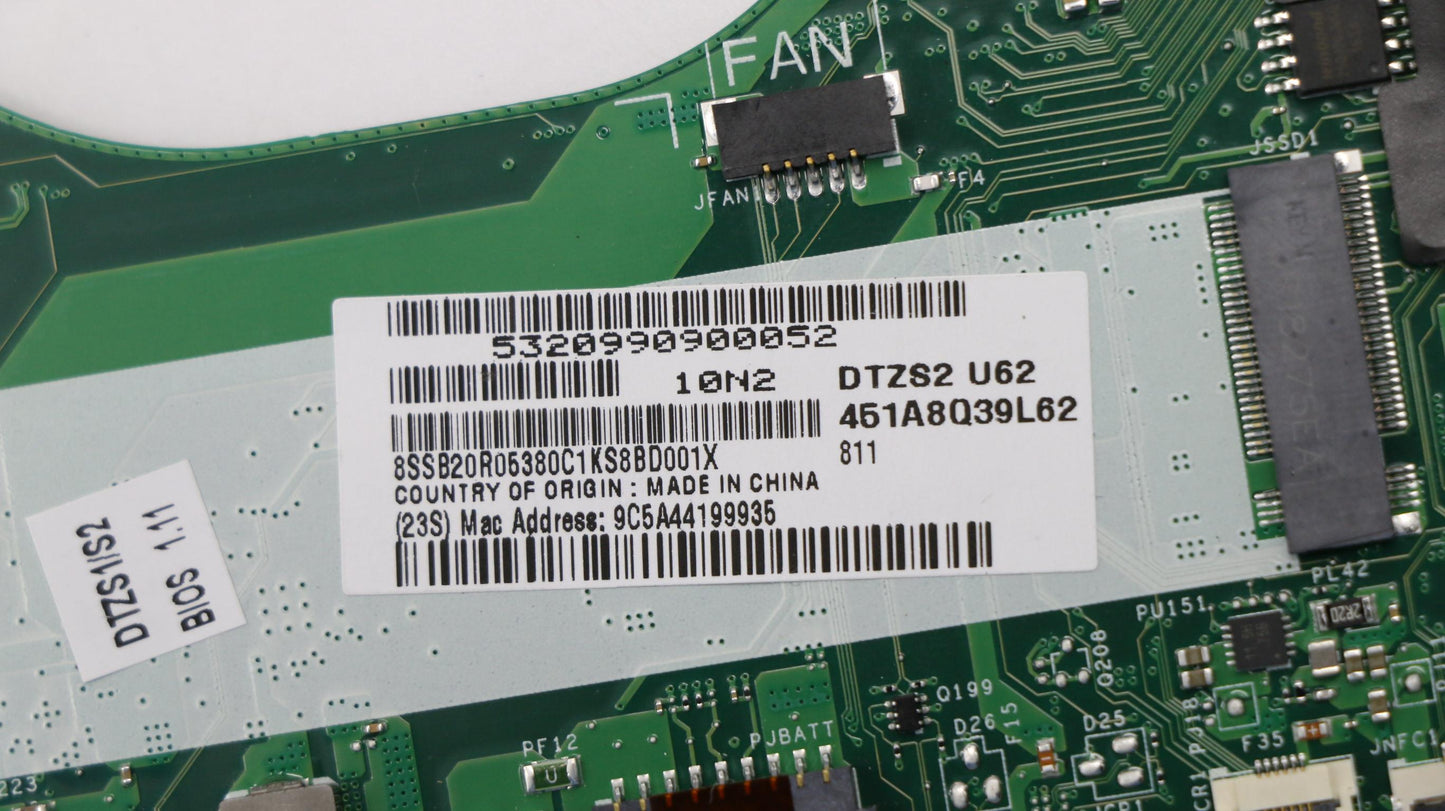 Lenovo System Board Planar Motherboar - 01LW975