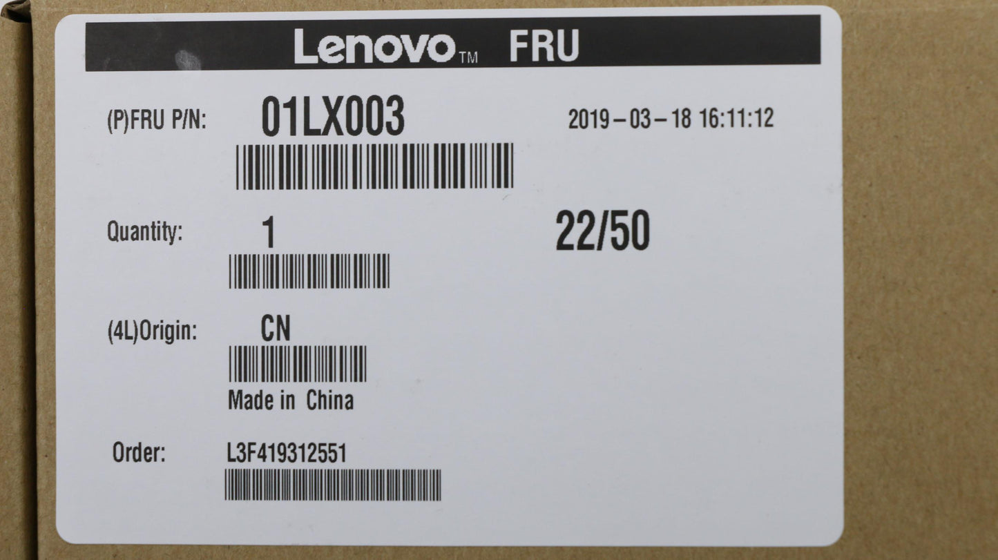 Lenovo Hdd,1Tb,7200,7Mm,St,Sata,Std - 01LX003