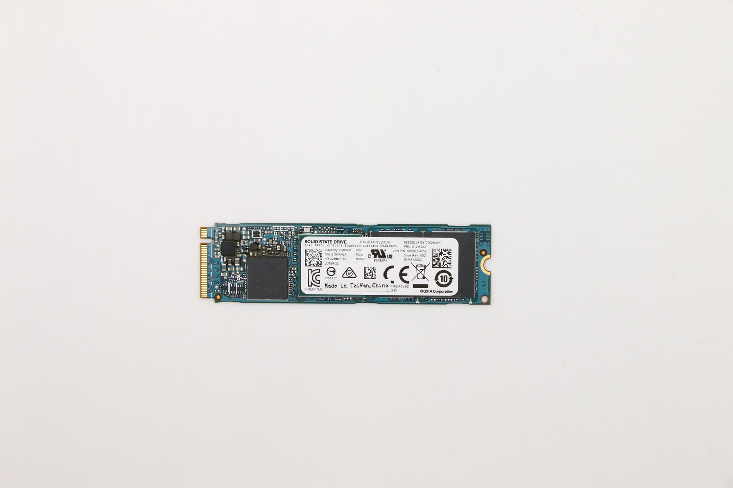Lenovo 2Tb,M.2,2280,Pcie3X4,Tos,Opal - 01LX203