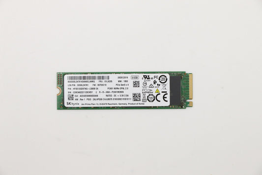 Lenovo (01LX201) 512GB SSD, M.2, 2280, PCIe3x4, OPAL, Toshiba