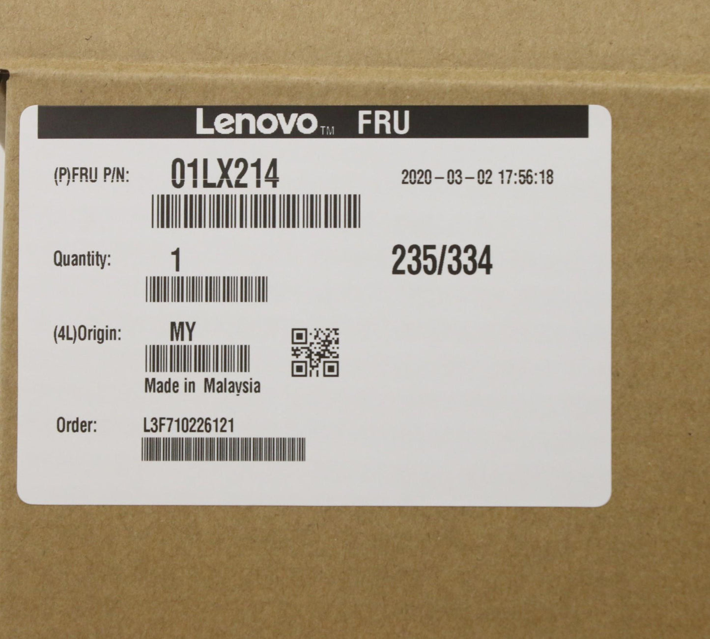 Lenovo 256G 2.5 7Mm Sata6G Wd Opal - 01LX214