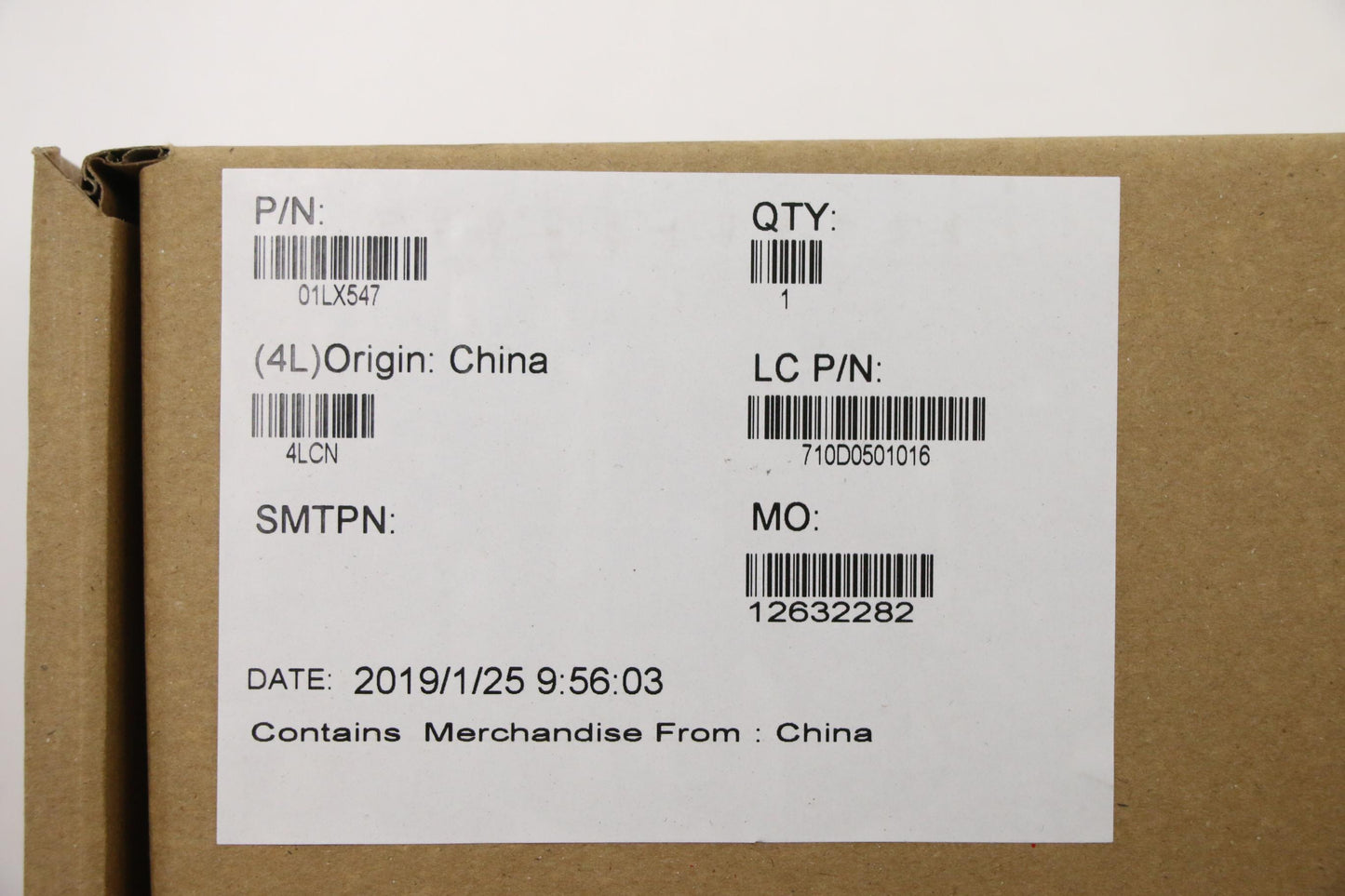 Lenovo 01Lx547 - Part