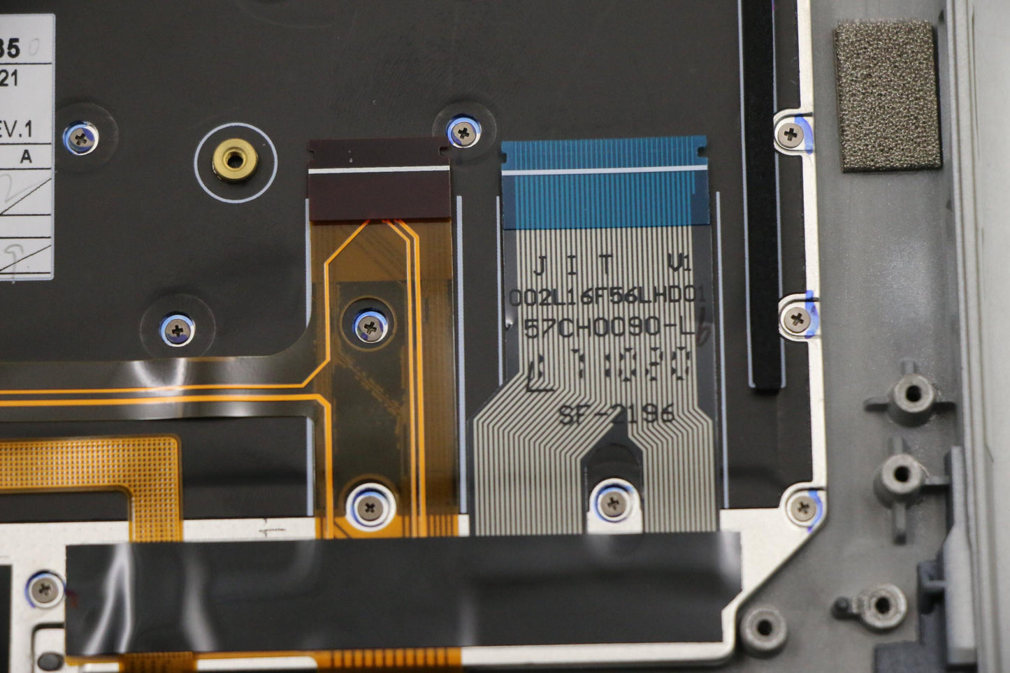 Lenovo Kbd,Bezel,Cfr,Fpr,Sv,Chy - 01LX580