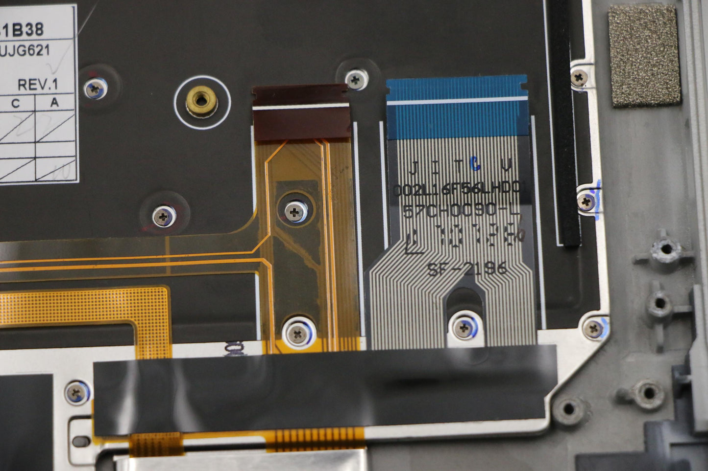 Lenovo Kbd,Bezel,Cfe,Fpr,Sv,Chy - 01LX592