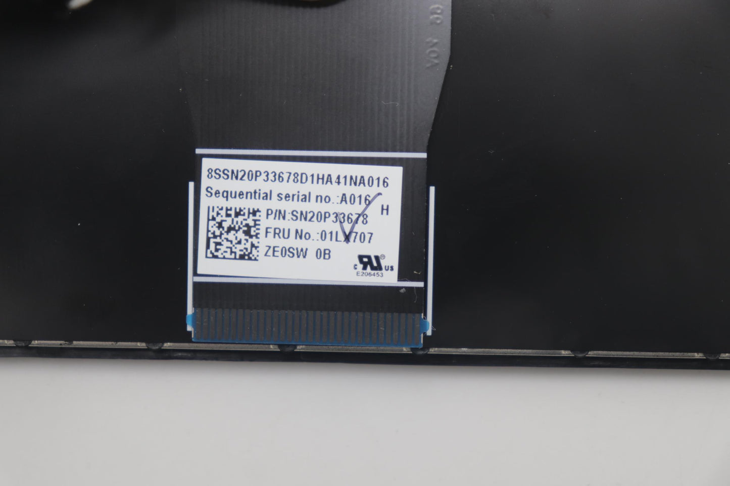 Lenovo Kb 9Znetsw00B Bg Lla Nbl - 01LX707
