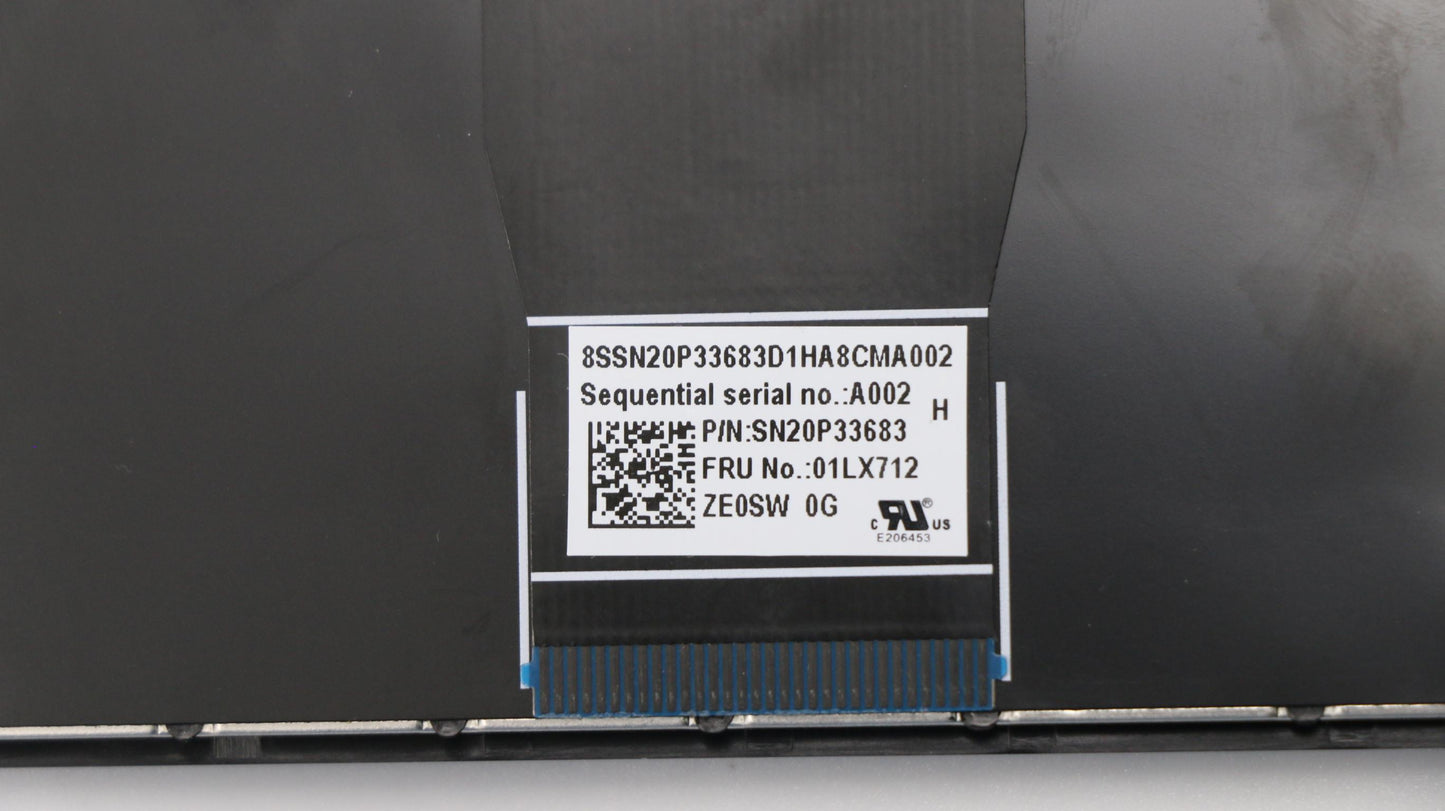 Lenovo Kb 9Znetsw00G De Lla Nbl - 01LX712
