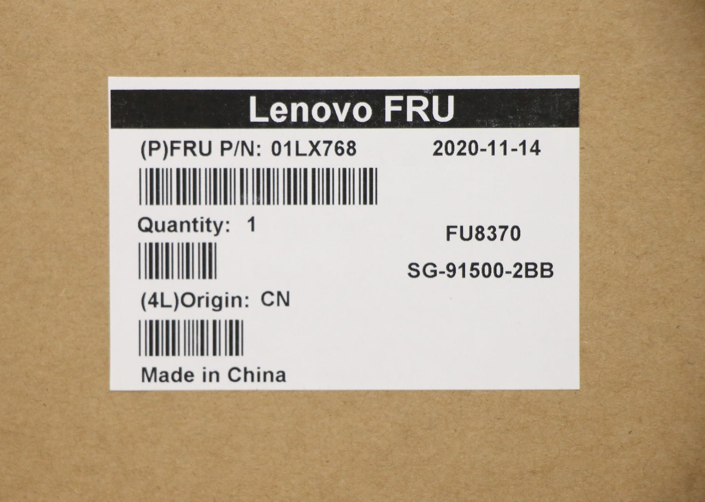 Lenovo 01LX768 Kb Sg915002Ba Gb Lla Nbl