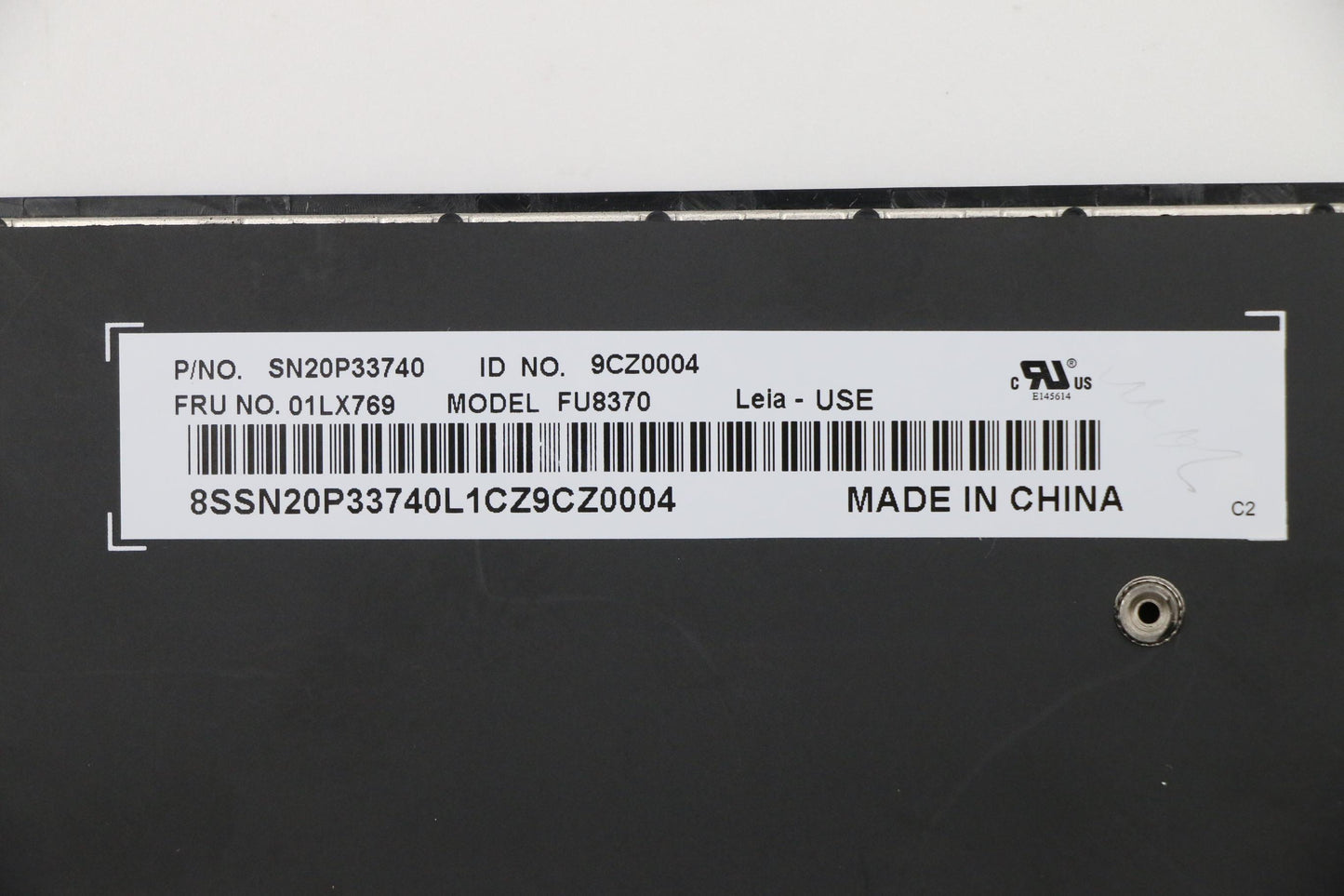 Lenovo 01LX769 Kb Sg91501Xua Use Lla Nbl