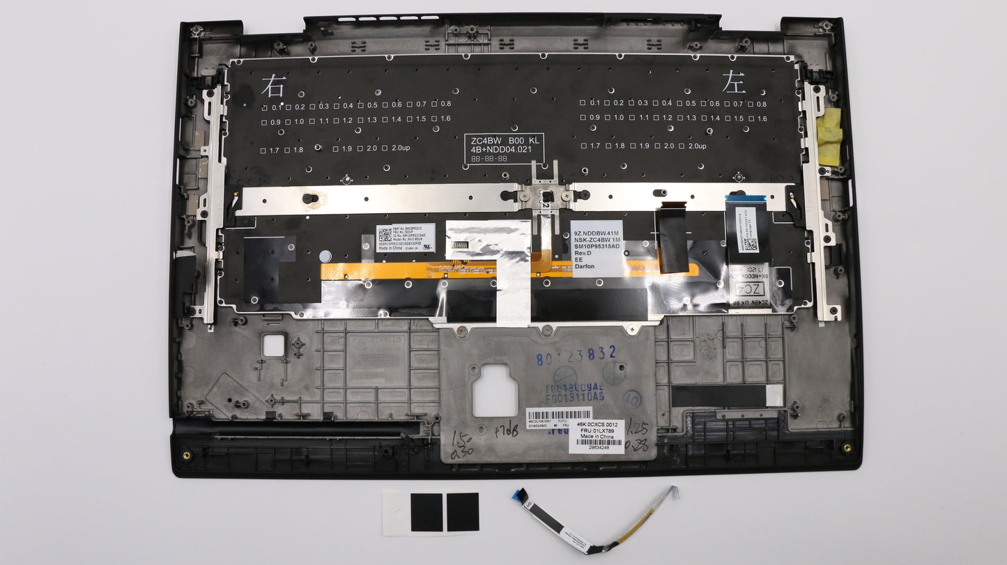 Lenovo Assembly Ccoverbkkbd Eecbldfnf - 01LX789
