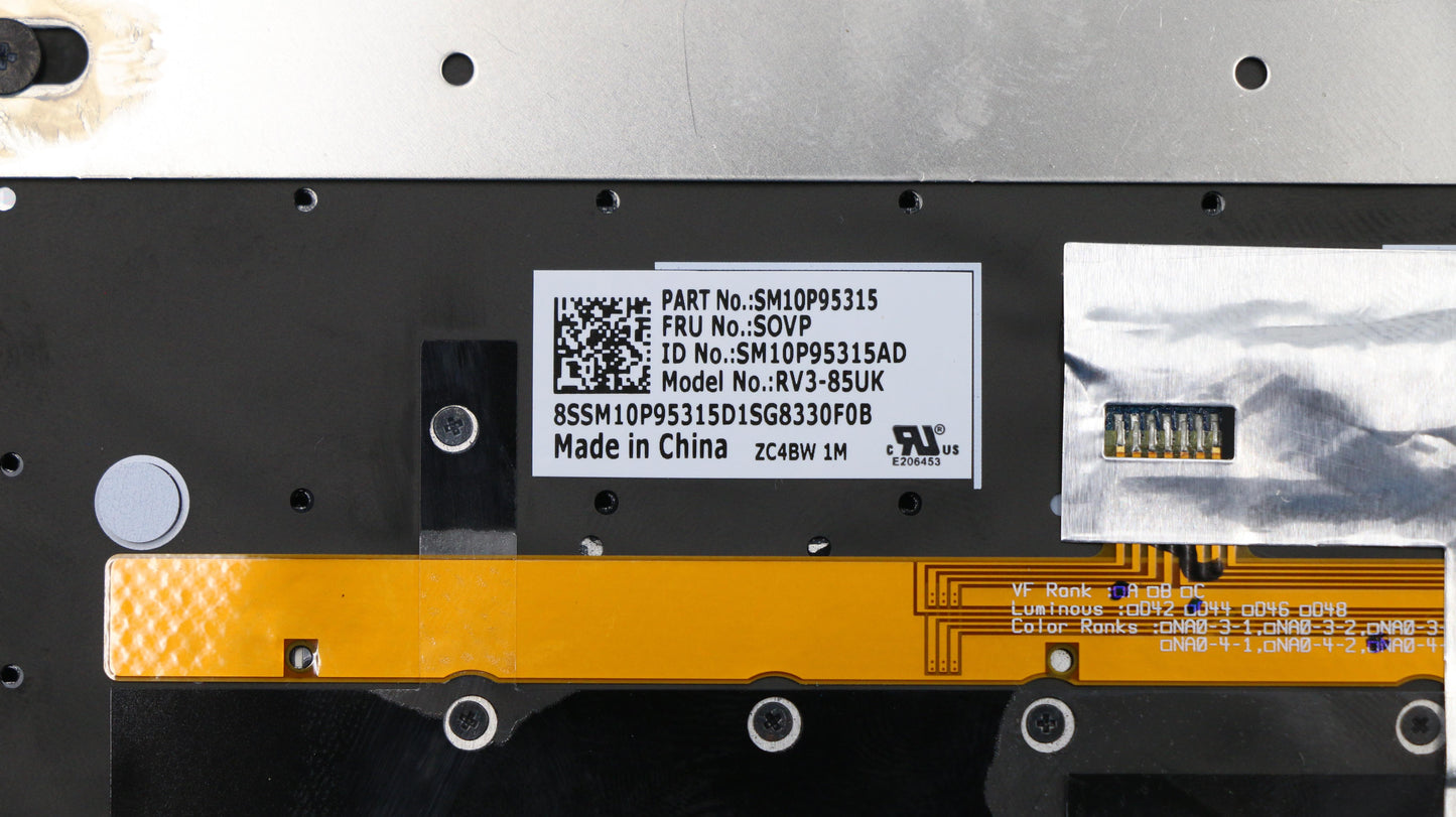 Lenovo Assembly Ccoverbkkbd Eecbldfnf - 01LX789
