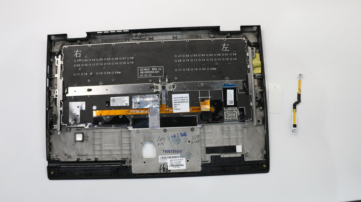 Lenovo Assembly Ccoverbkkbd Decbldfnf - 01LX793