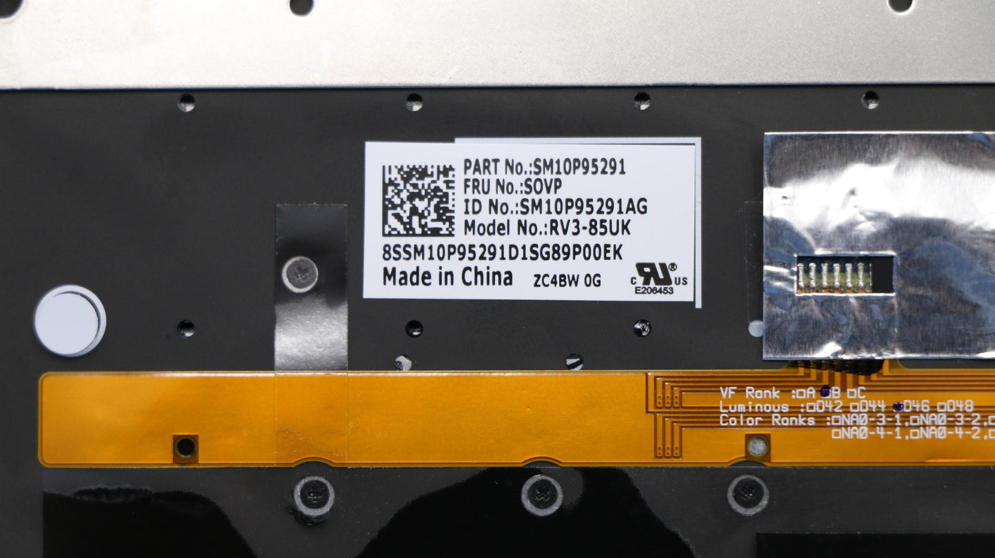Lenovo Assembly Ccoverbkkbd Decbldfnf - 01LX793