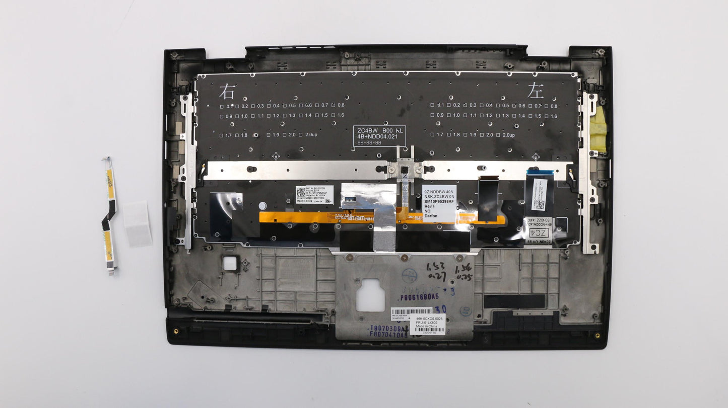 Lenovo 01LX803 Assembly Ccoverbkkbd Nocbldfnf