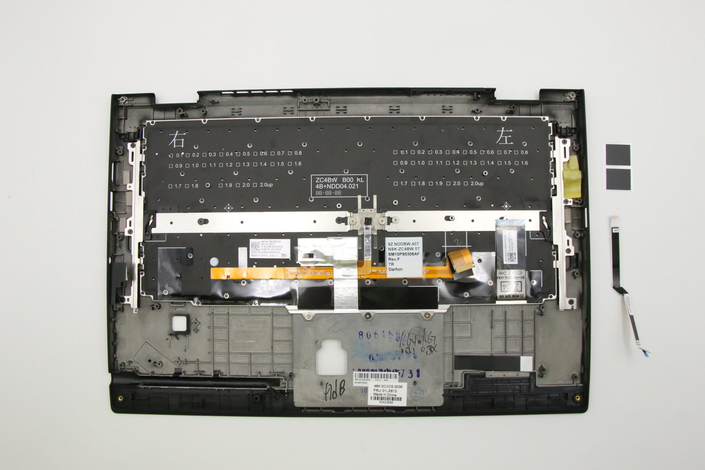 Lenovo 01LX813 Assembly Ccoverbkkbd Trcbldfnf