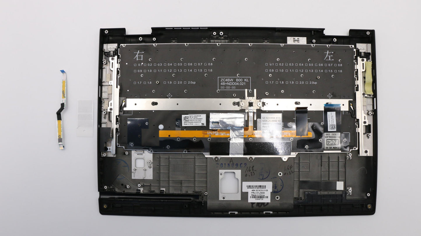 Lenovo 01LX830 Assembly Ccoverbkkbd Usecbldfn