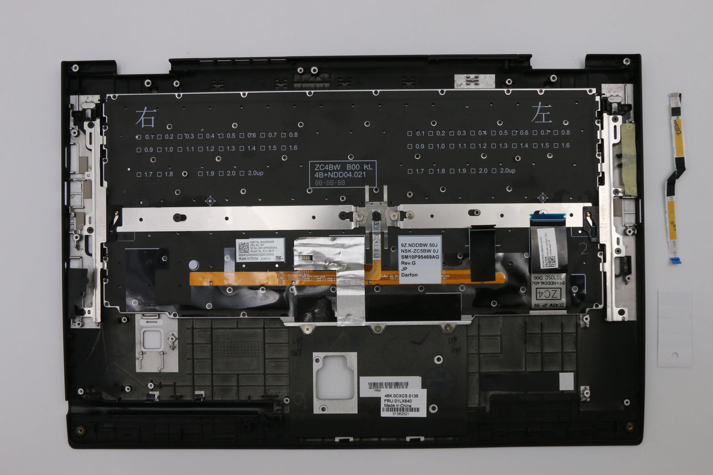 Lenovo 01LX840 Assembly Ccoverbkkbd Jpcbldfnz