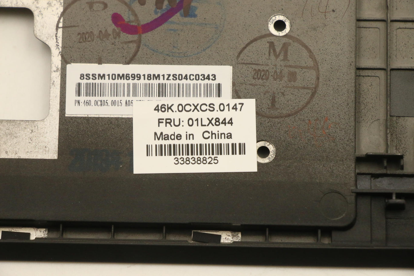 Lenovo 01LX844 Assembly Ccoverbkkbd Nrdcbldfn