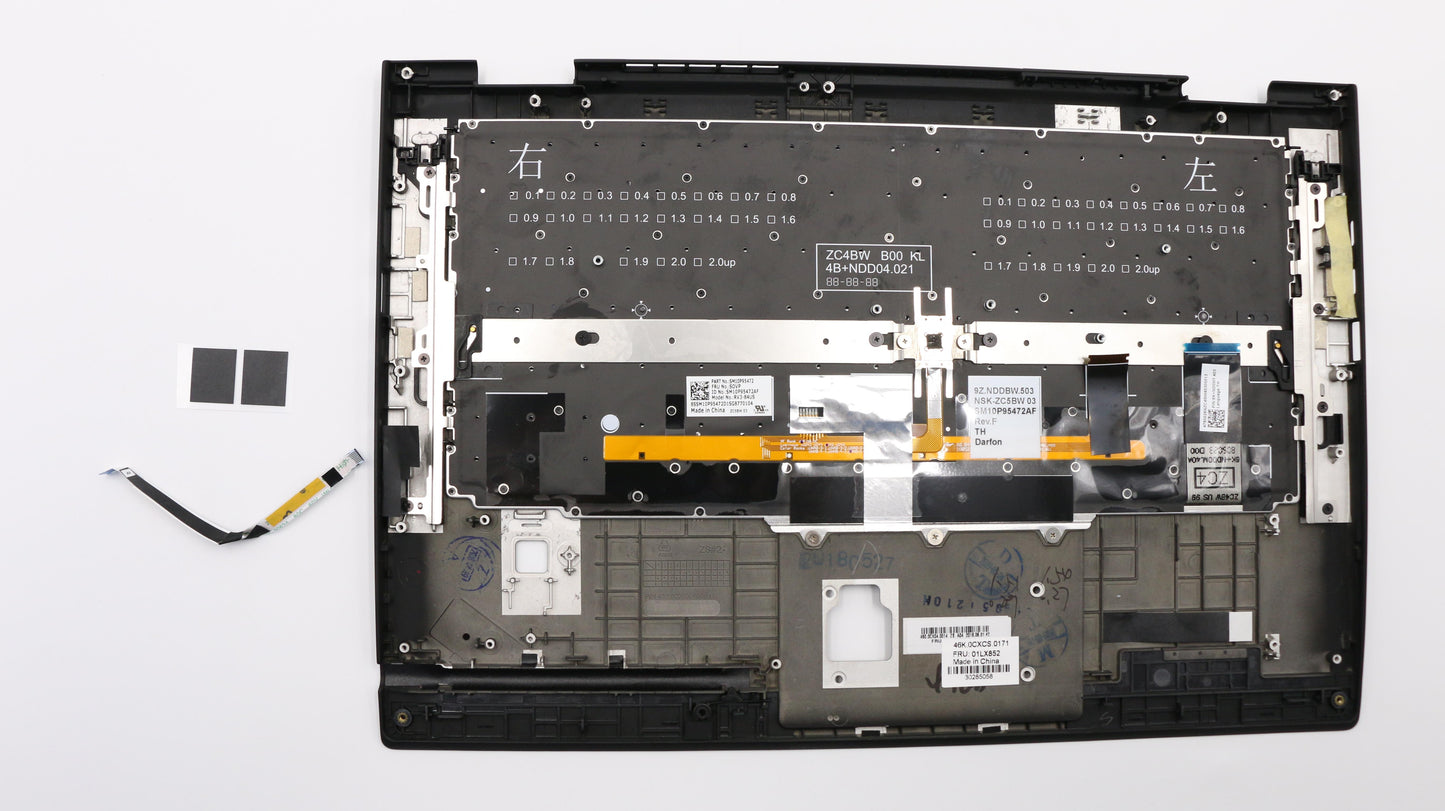 Lenovo 01LX852 Assembly Ccoverbkkbd Thcbldfnz