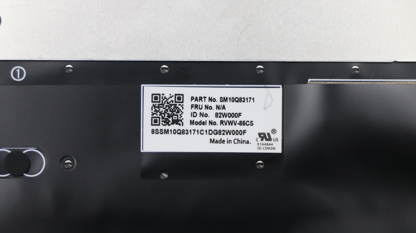 Lenovo 01LX866 Assembly Ccoverbkkbd Czscblchy