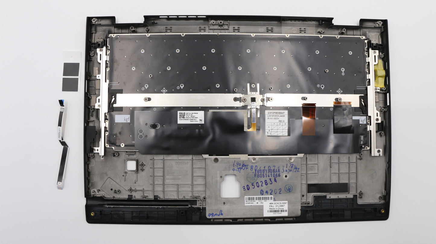 Lenovo 01LX867 Assembly Ccoverbkkbd Dkcblchyf