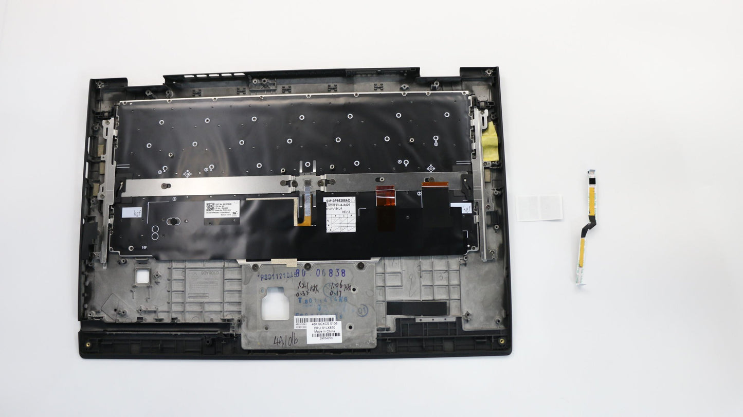 Lenovo 01LX870 Assembly Ccoverbkkbd Usecblchy