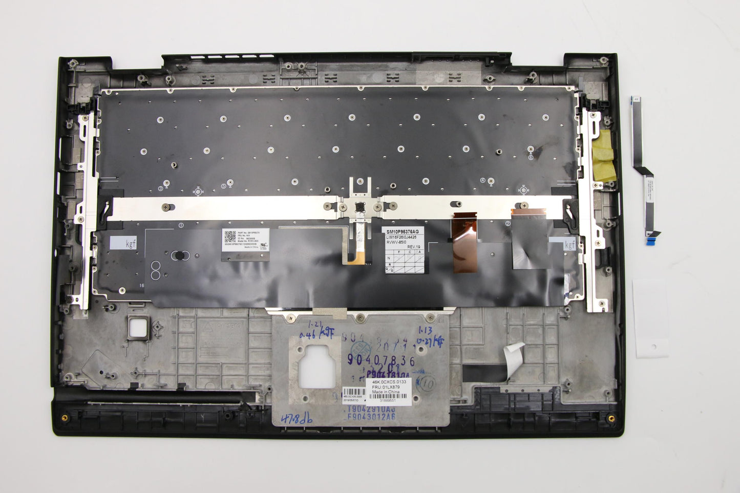 Lenovo 01LX879 Assembly Ccoverbkkbd Itcblchyf