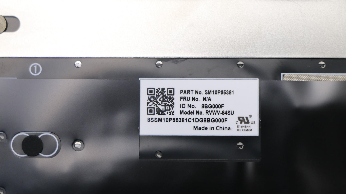 Lenovo 01LX886 Assembly Ccoverbkkbd Rucblchyf