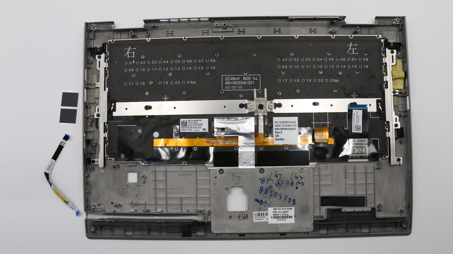 Lenovo 01LX947 Assembly Ccoverslvkbd Dkcbldfn