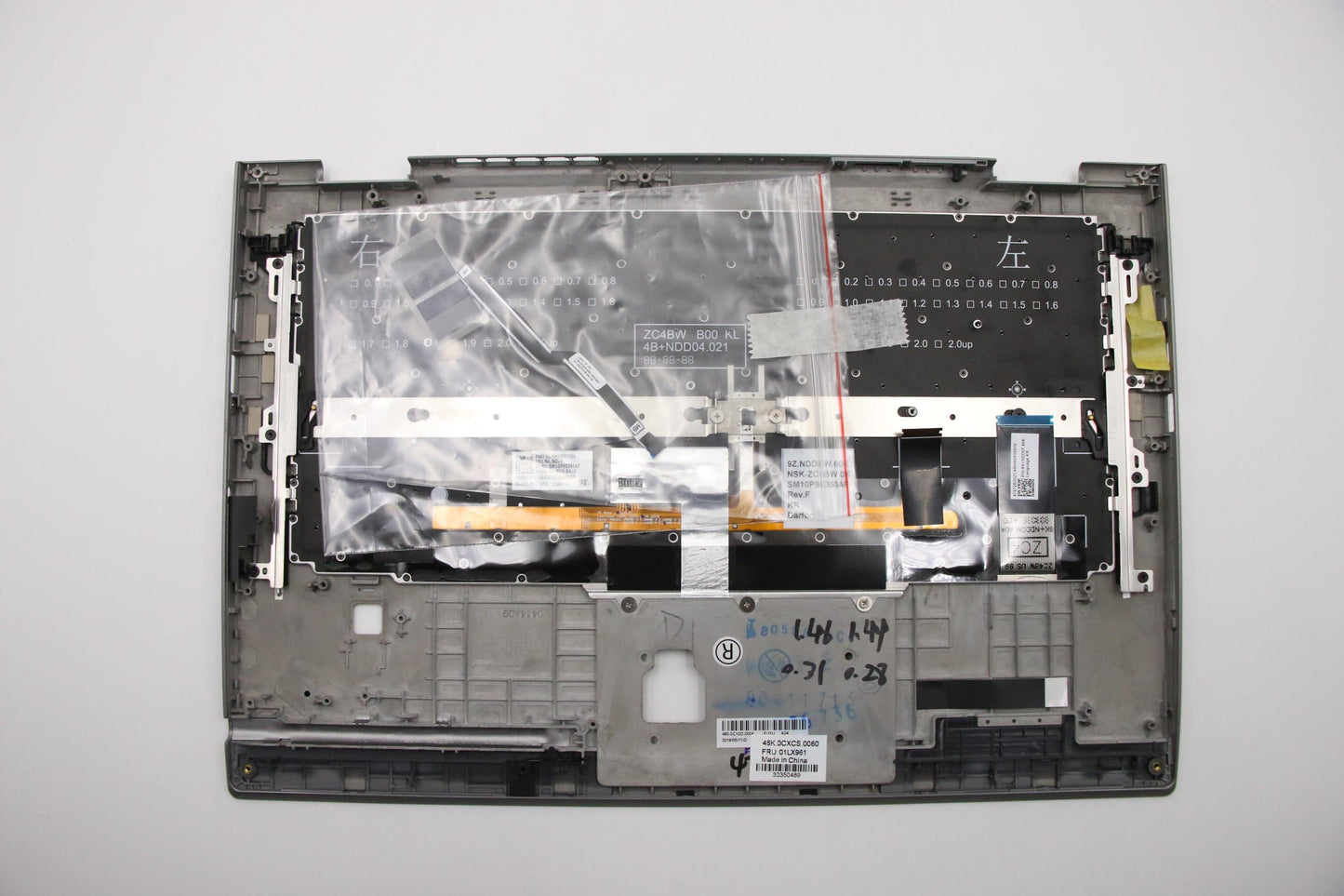 Lenovo 01LX961 Assembly Ccoverslvkbd Krcbldfn