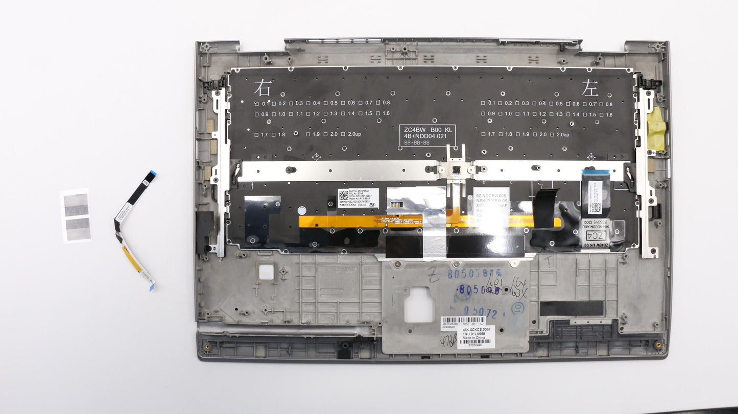 Lenovo 01LX968 Assembly Ccoverslvkbd Escbldfn