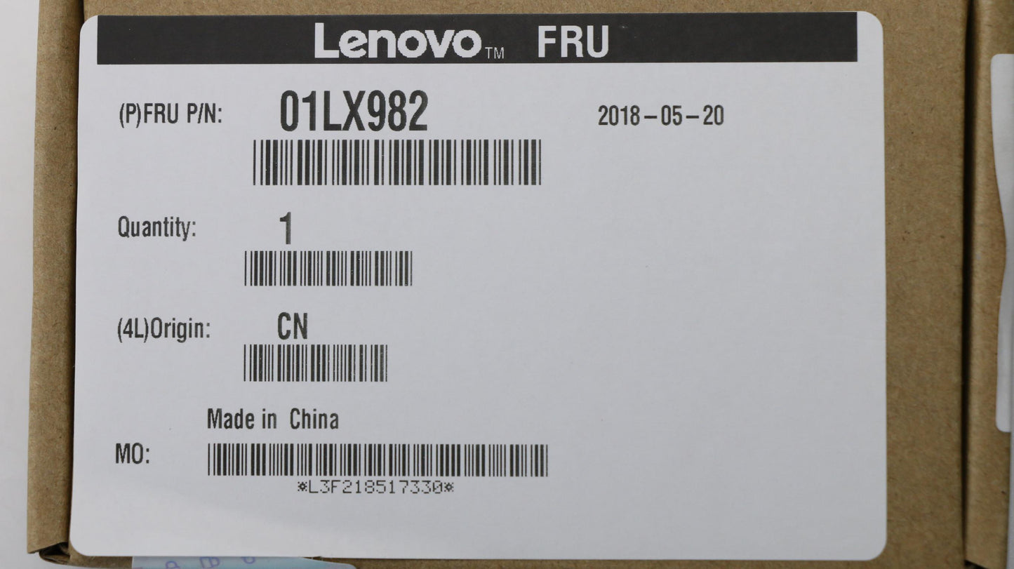 Lenovo 01LX982 Et481 Cable Power Cable Xin