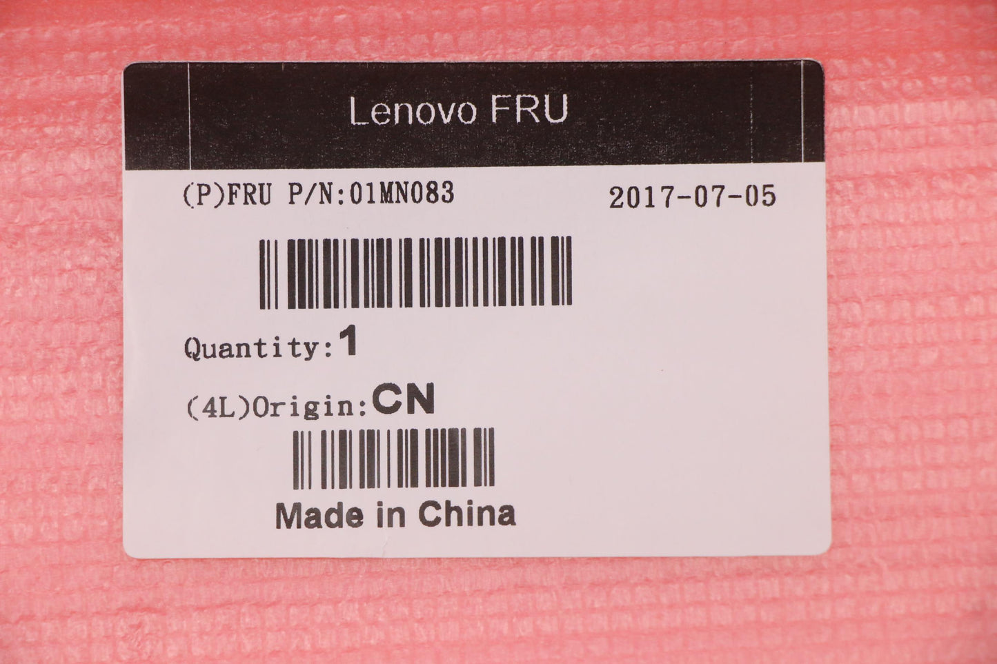 Lenovo Fru Mech_Asm Rear Cover Wh - 01MN083