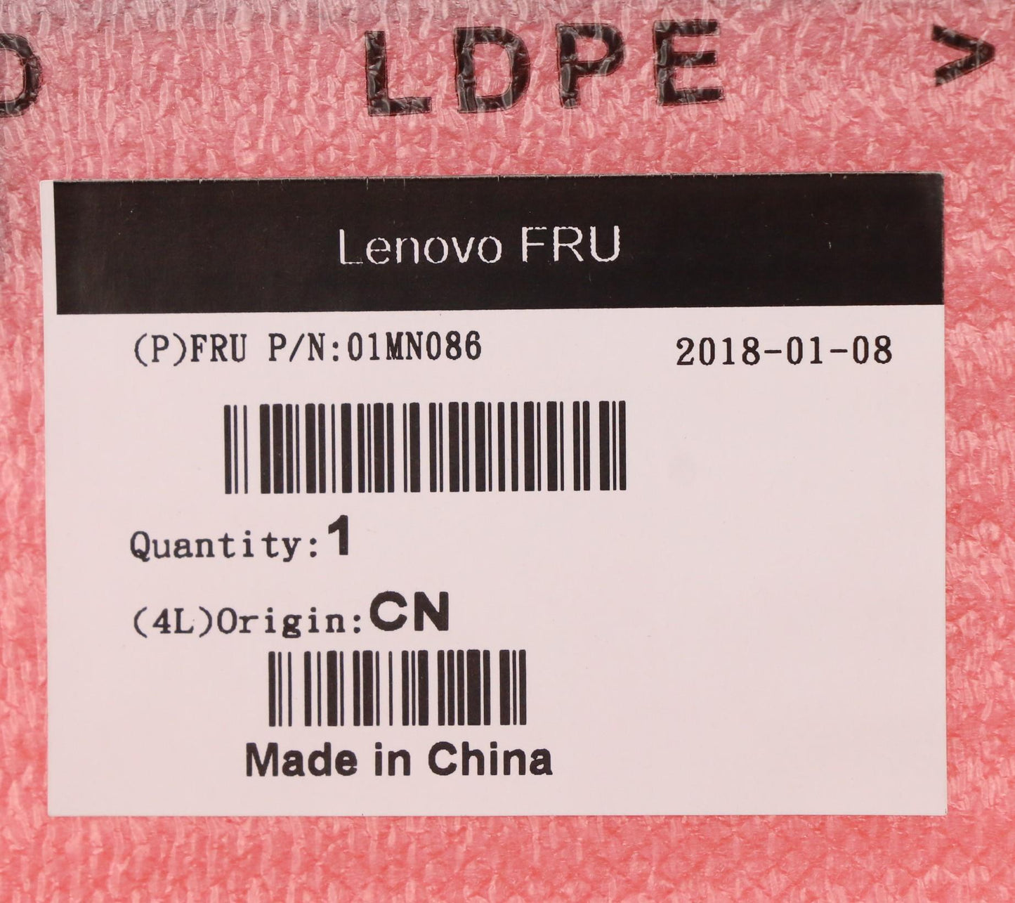 Lenovo Mid Cover Bk - 01MN086