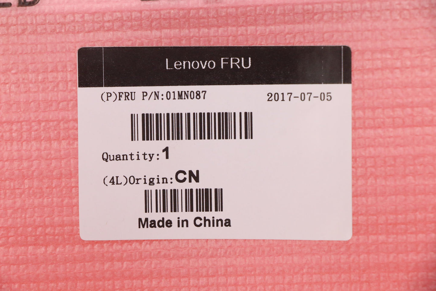 Lenovo Fru Mech_Asm Mid Cover Wh - 01MN087