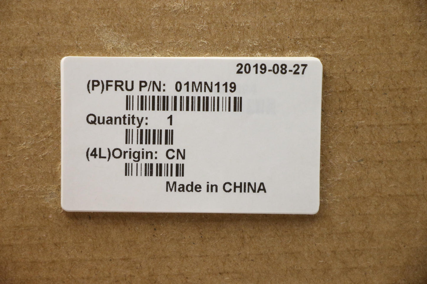 Lenovo Assembly_3.5Hdd_Tray_Ldf1_25L - 01MN119