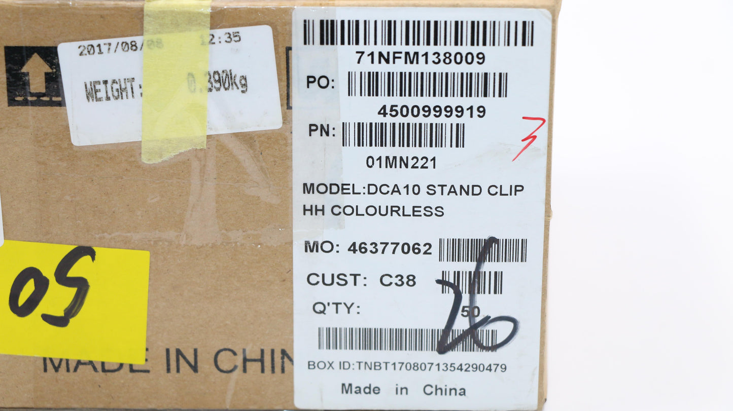 Lenovo Hh Clip Colourless C4/5 - 01MN221