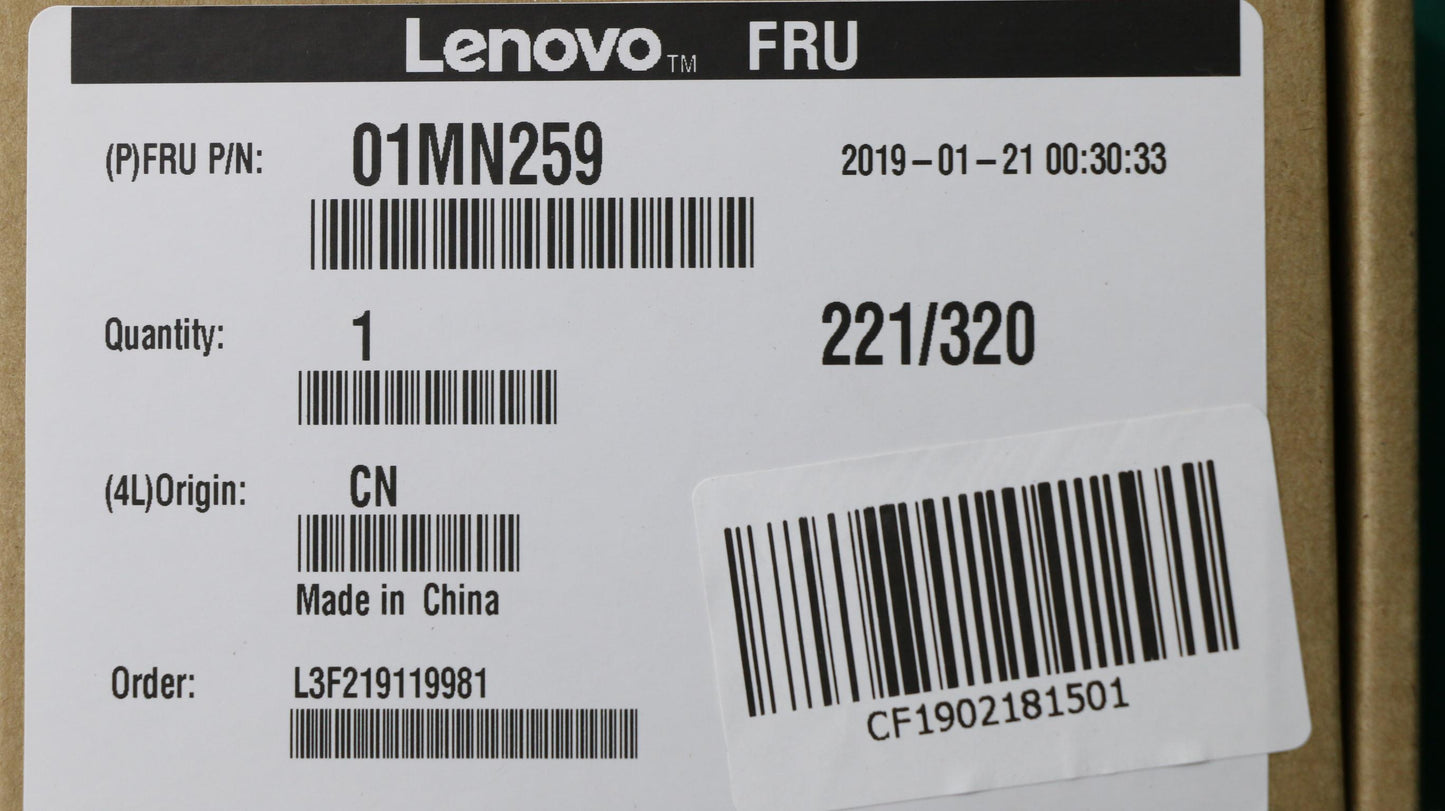 Lenovo Mech_Asm Tiny4 _Ws Pci-Bkt-4Dp - 01MN259