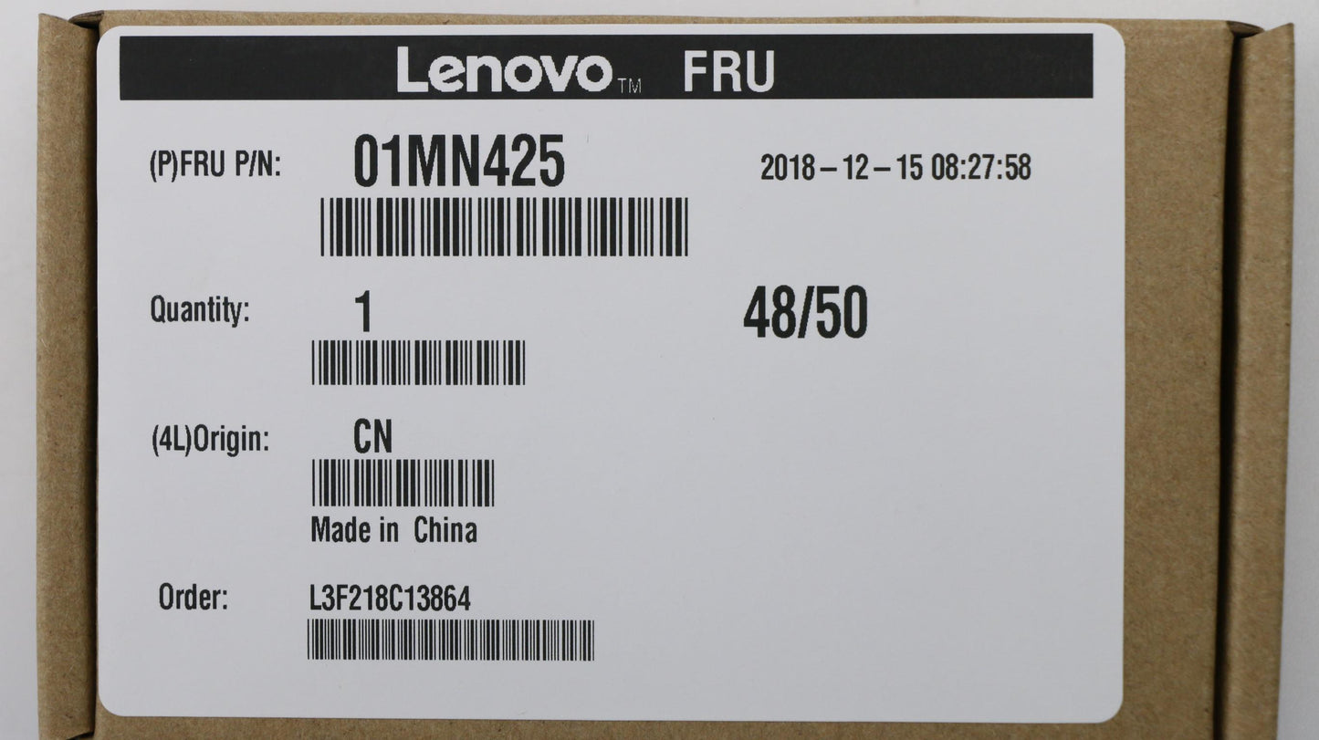 Lenovo (01MN425) Wi-Fi Card Cover, Mechanical Assembly