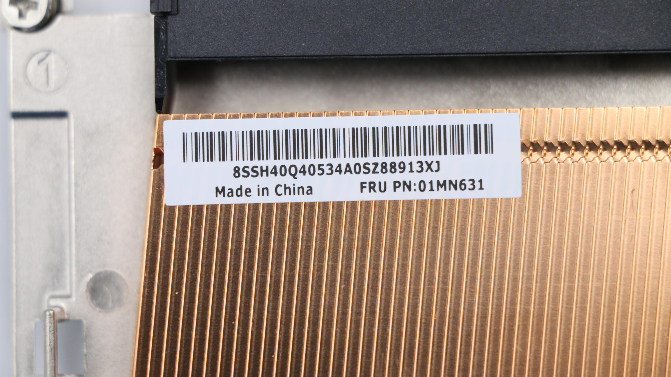 Lenovo I 65W Tiny5 Cooler Kit - 01MN631– LenovoPart Lenovo I 65W Tiny5 Cooler Kit - 01MN631– LenovoPart