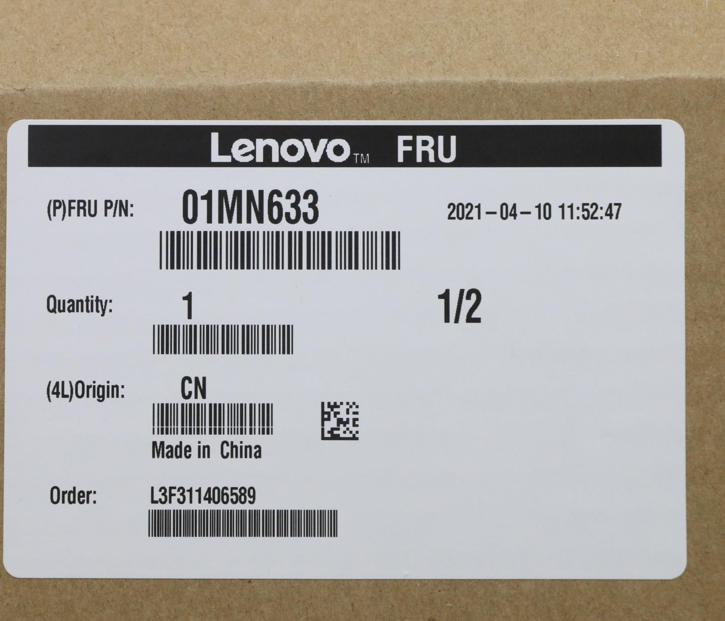 Lenovo (01MN633) 35W Thermal Module for Tiny5