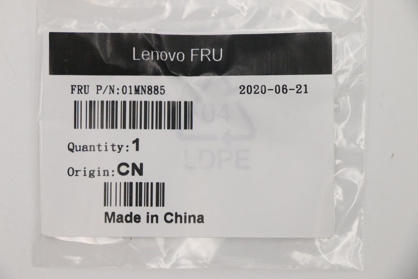 Lenovo Mechanical Black Head Screwm3X - 01MN885