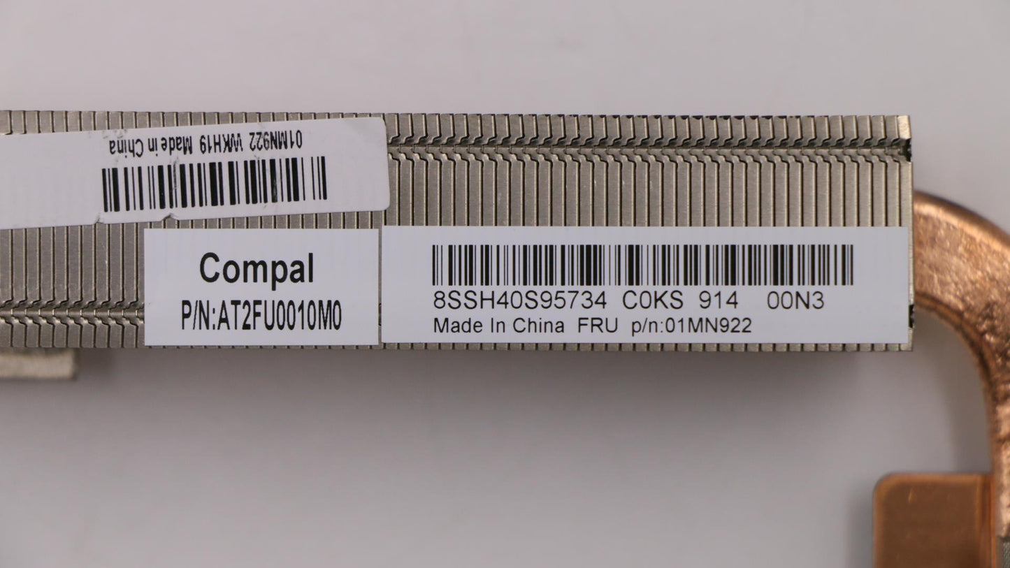 Lenovo Thermal Module Dis - 01MN922
